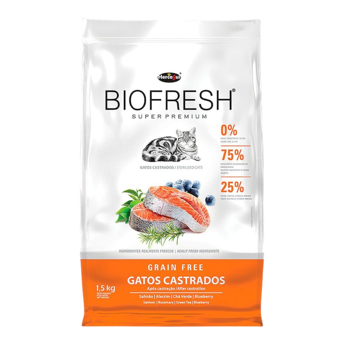 Biofresh Gatos Castrados Salmon 1.5 kg