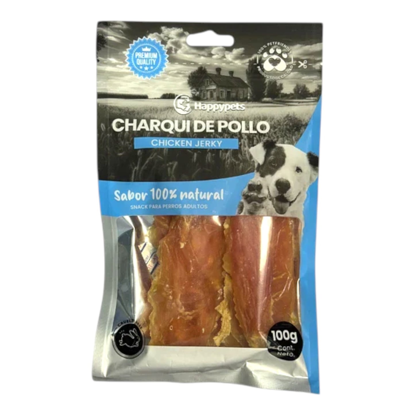 Charqui de pollo 100g