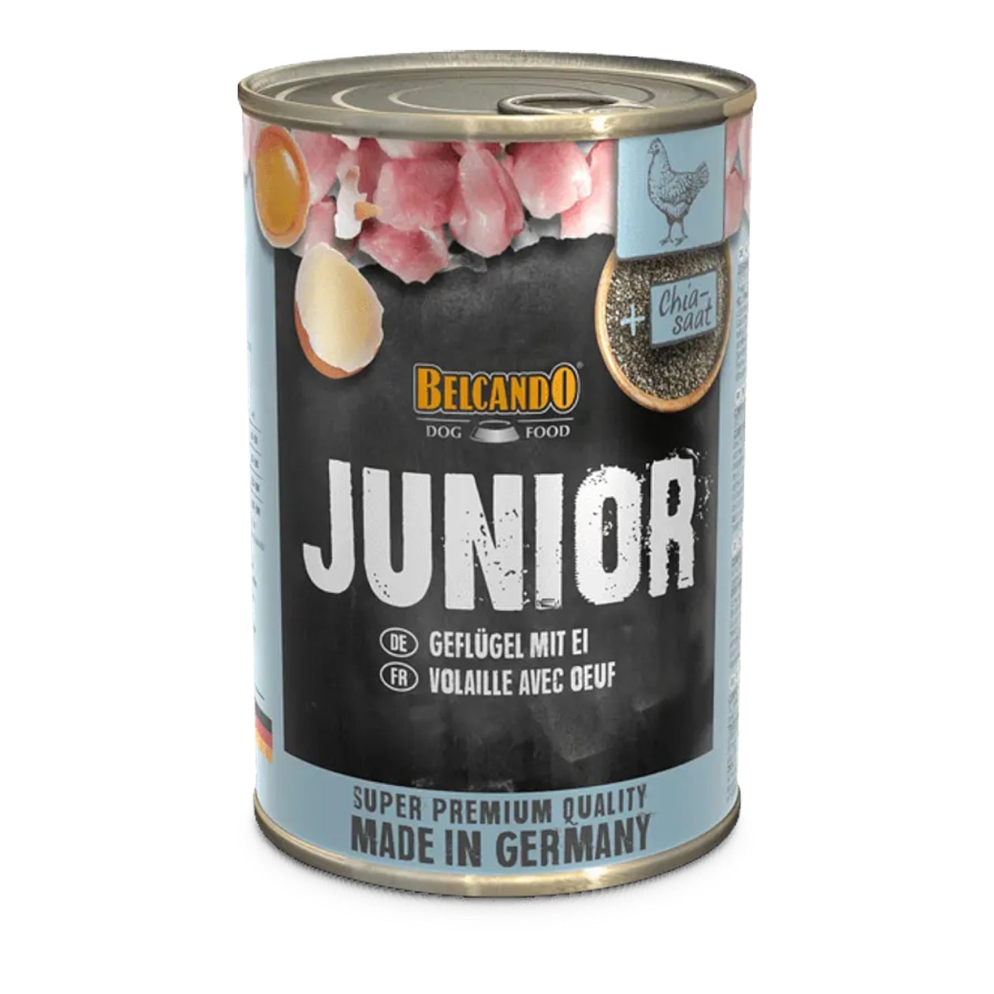 Lata Belcando Junior Ave y Huevo 400gr