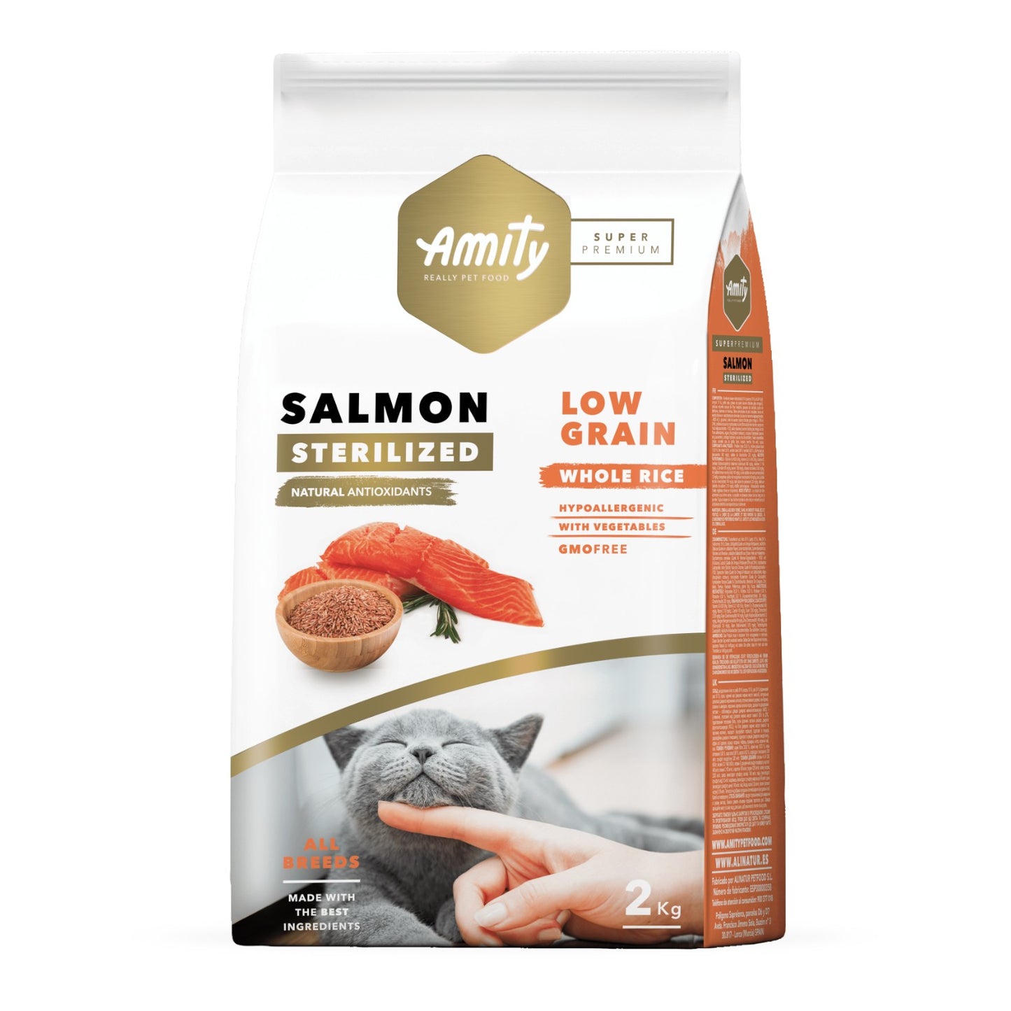 Amity Adult Cat Sterilized Salmon 2kg