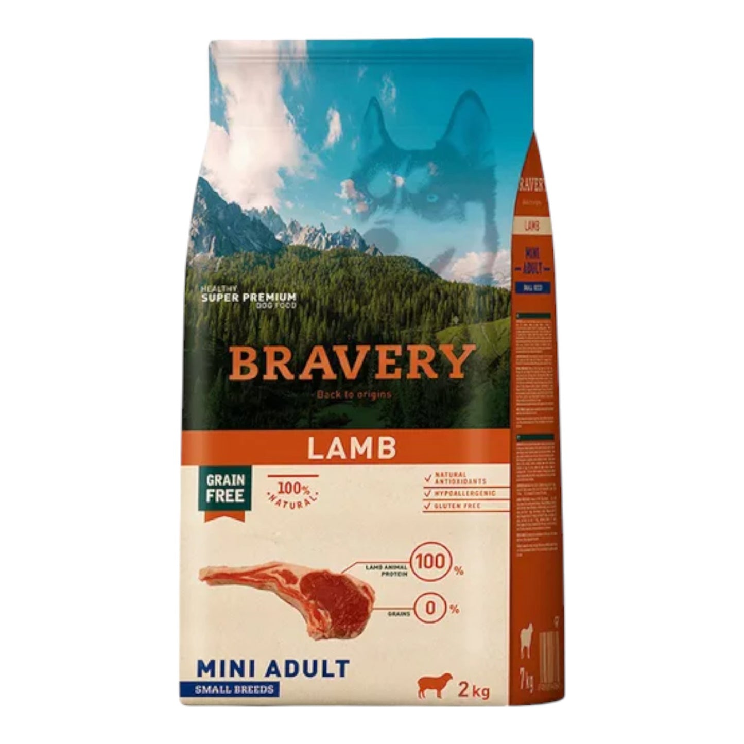 Bravery Mini Adult Lamb 2 kg