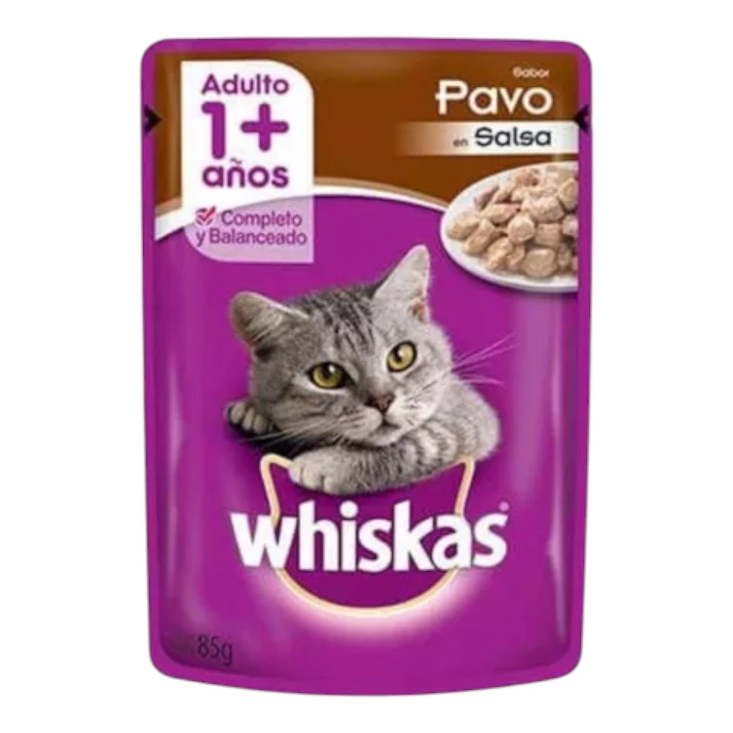 Sachet Whiskas Adulto Pavo 85 gr