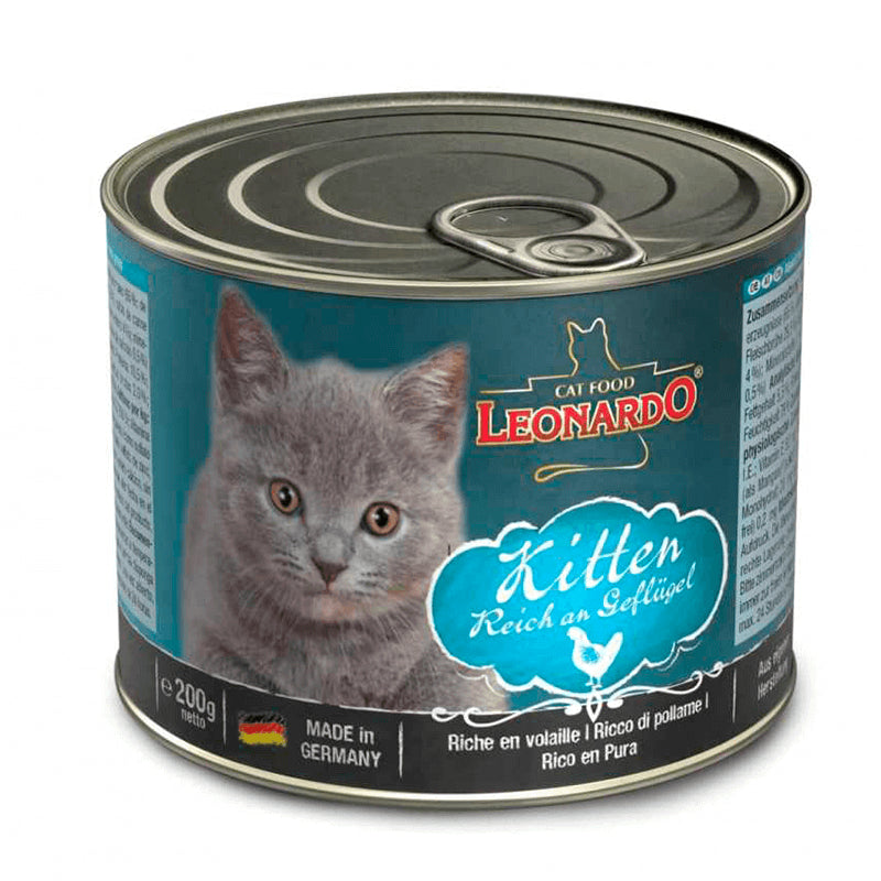 Lata Leonardo Kitten 200 gr