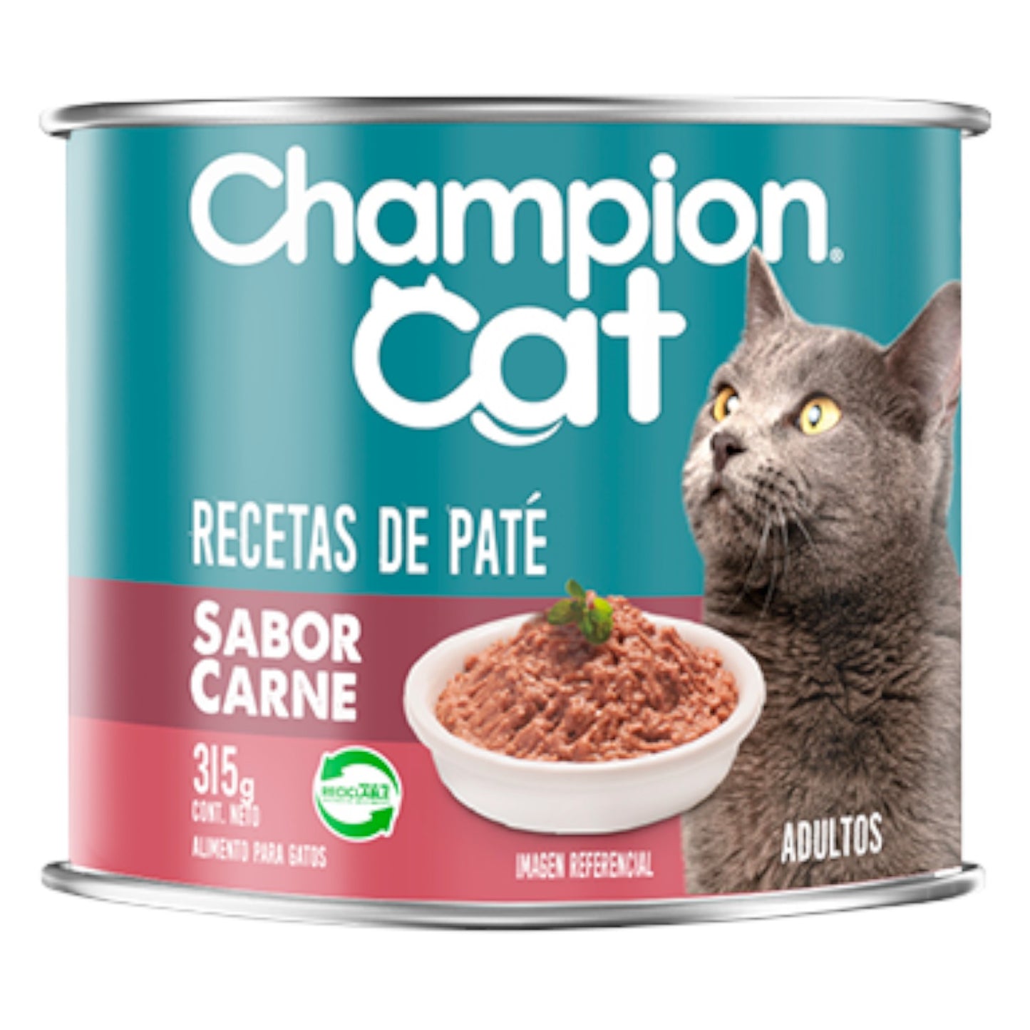Lata Champion Cat Adulto Carne 325 gr