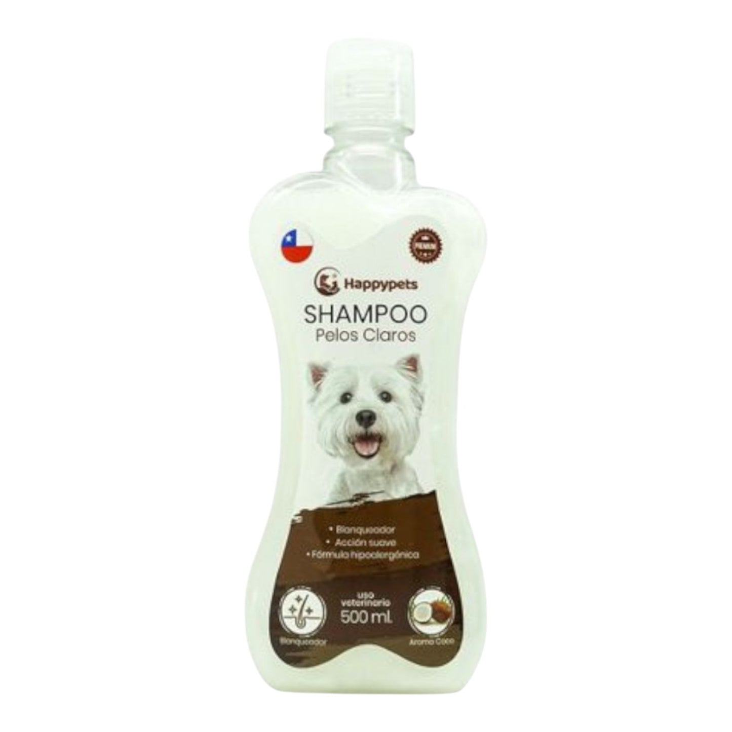 Shampoo Pelos Claros Coco 500 ml