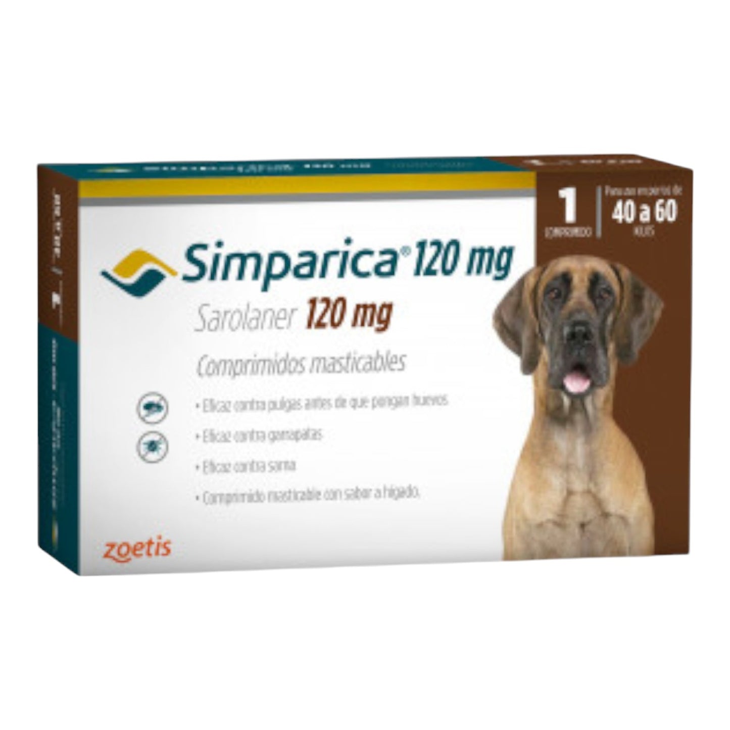 Simparica 1 Comprimido 40 a 60 kg