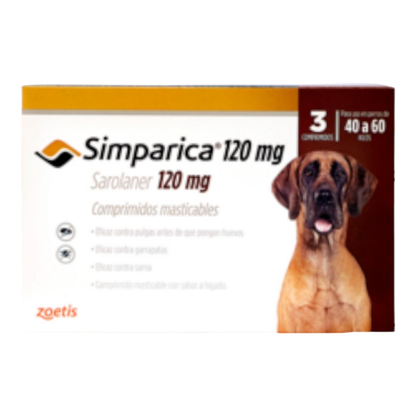 Simparica 3 Comprimido 40 a 60 kg