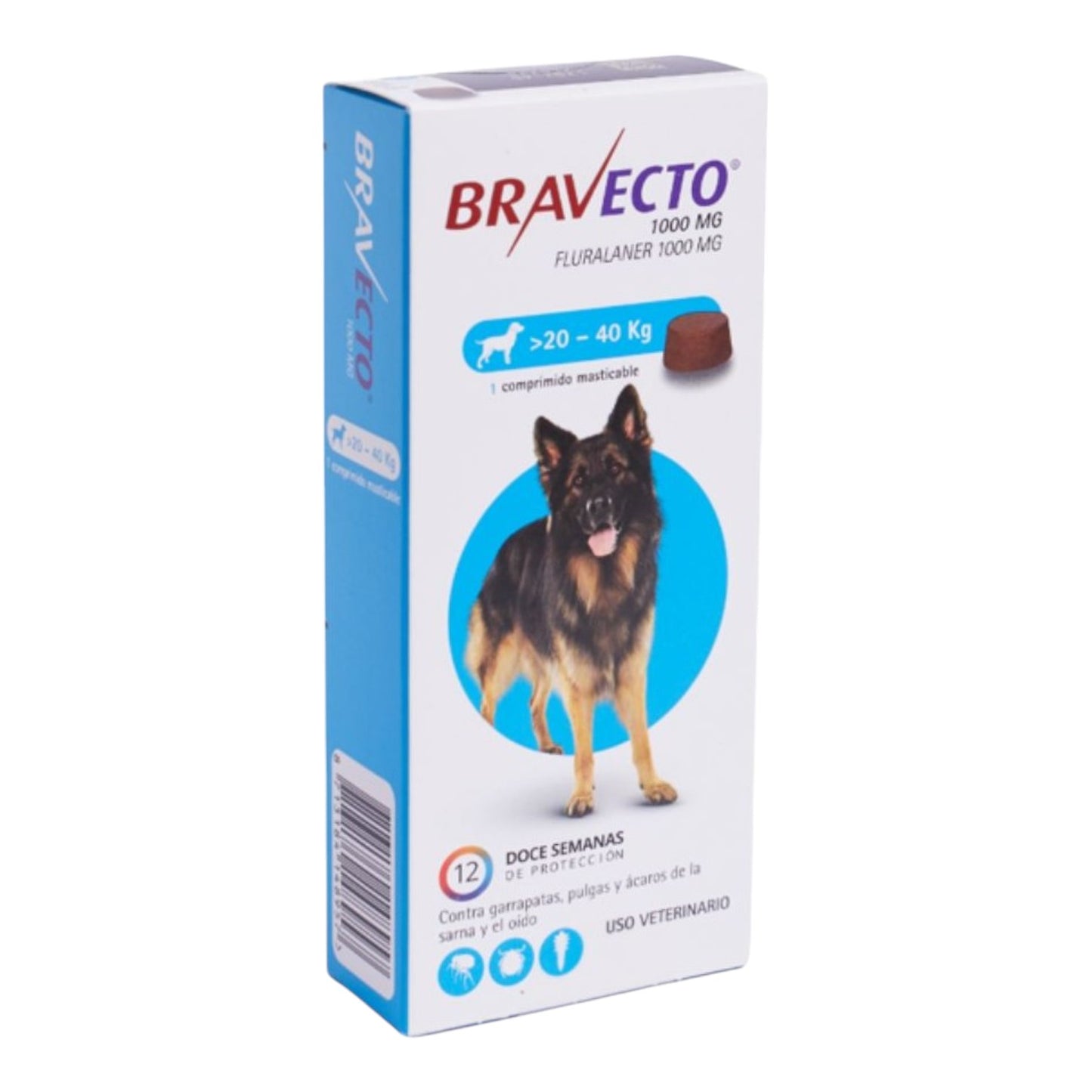 Bravecto 20 a 40 kg