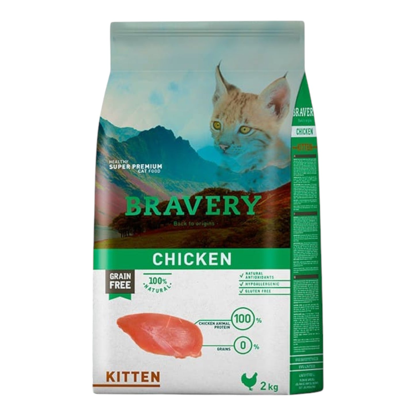Bravery Kitten Chicken 2 kg
