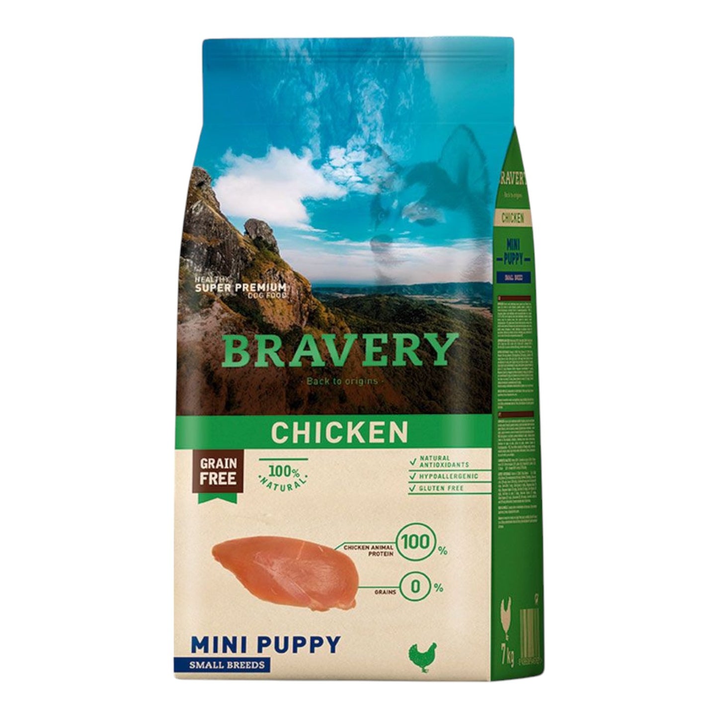 Bravery Mini Puppy Chicken 2 kg