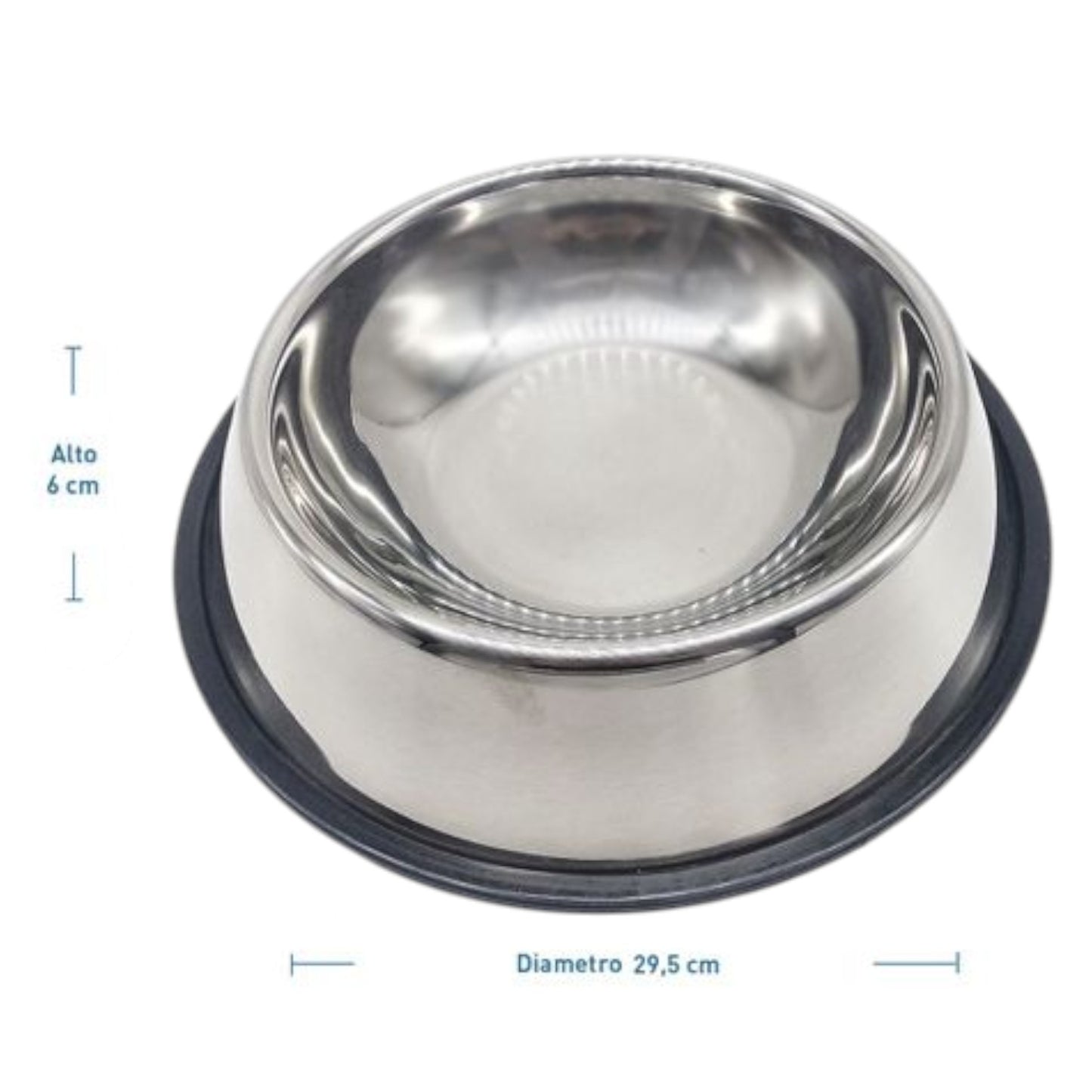 Plato Metalico Grande