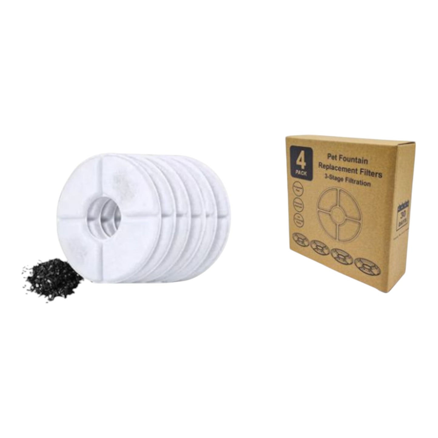 Filtro Circular Para Fuente De Agua 4Un