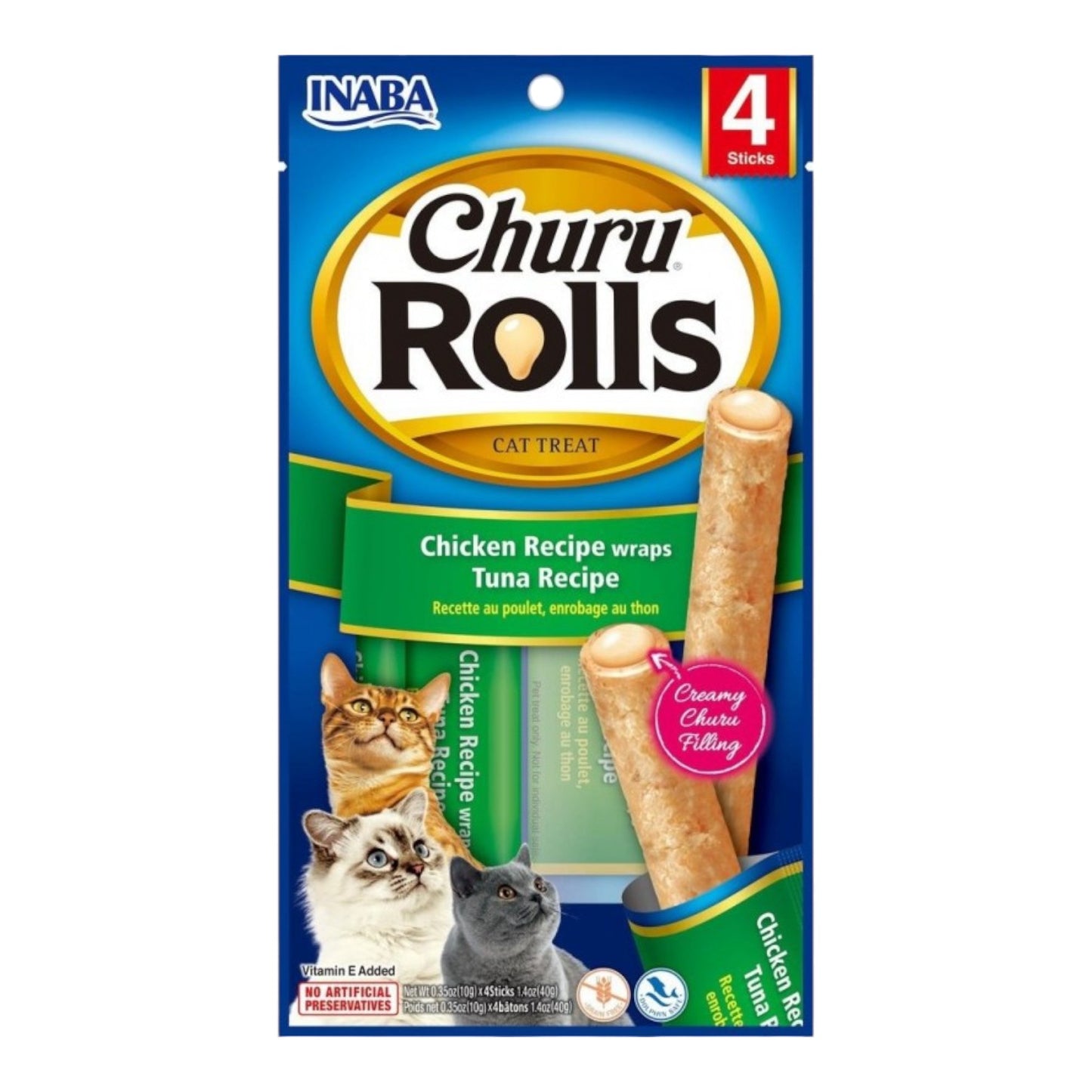 Churu Rolls Pollo Atun