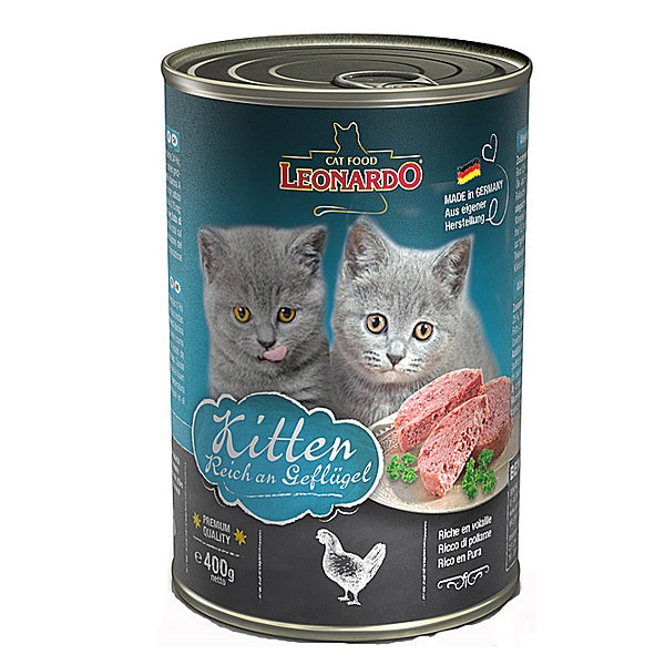 Lata Leonardo Kitten 400 gr