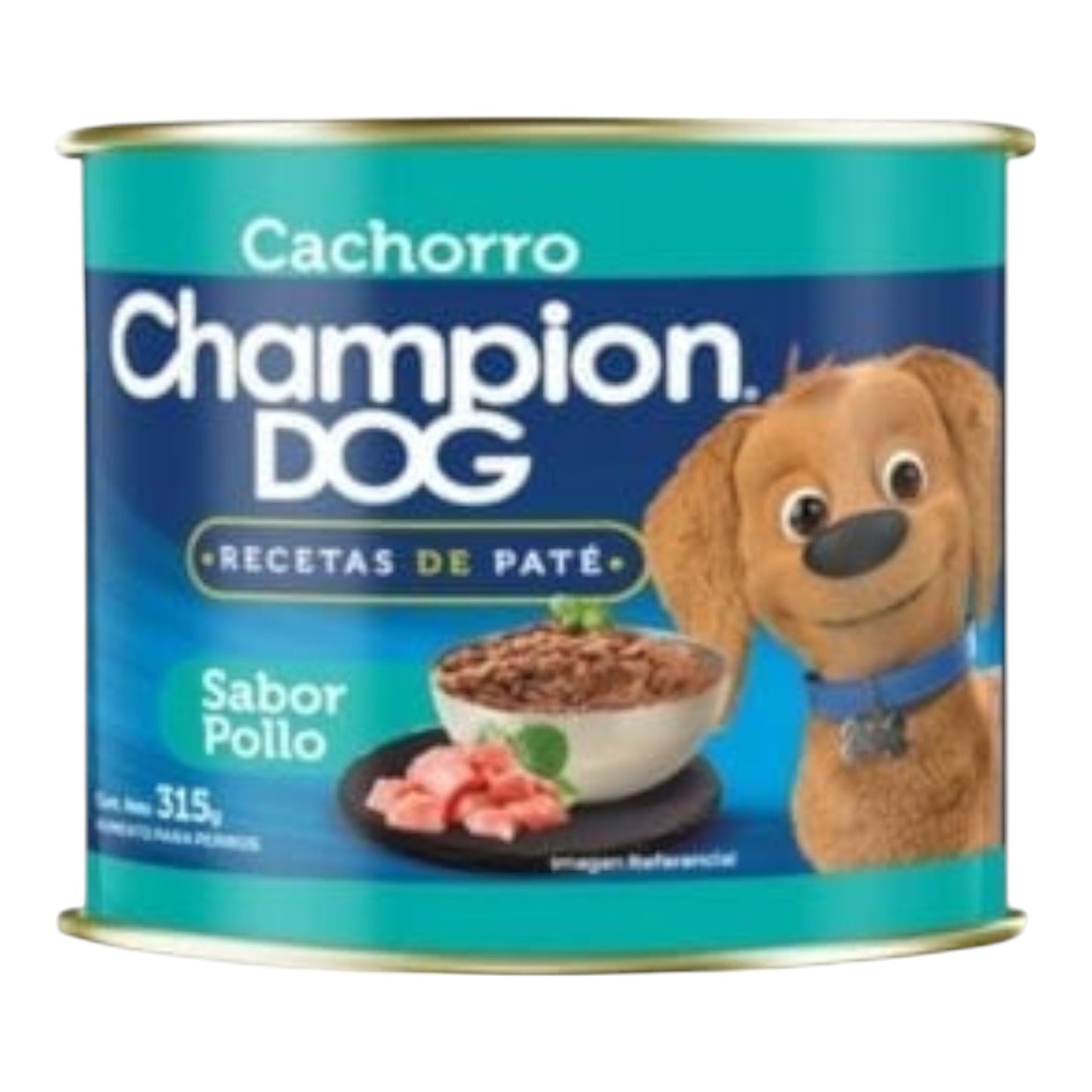 Lata Champion Dog Cachorro Pollo 315 gr