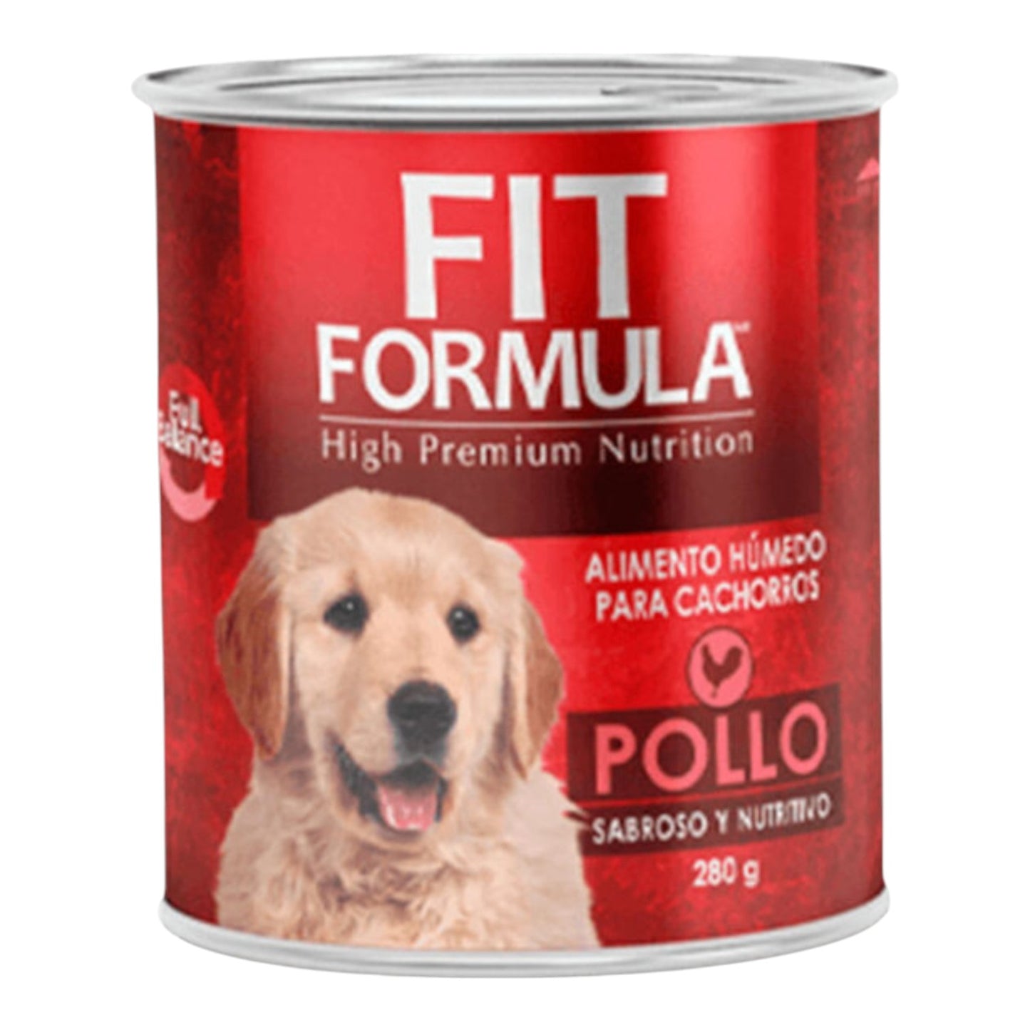 Lata Fit Formula Cachorro Pollo 280 gr