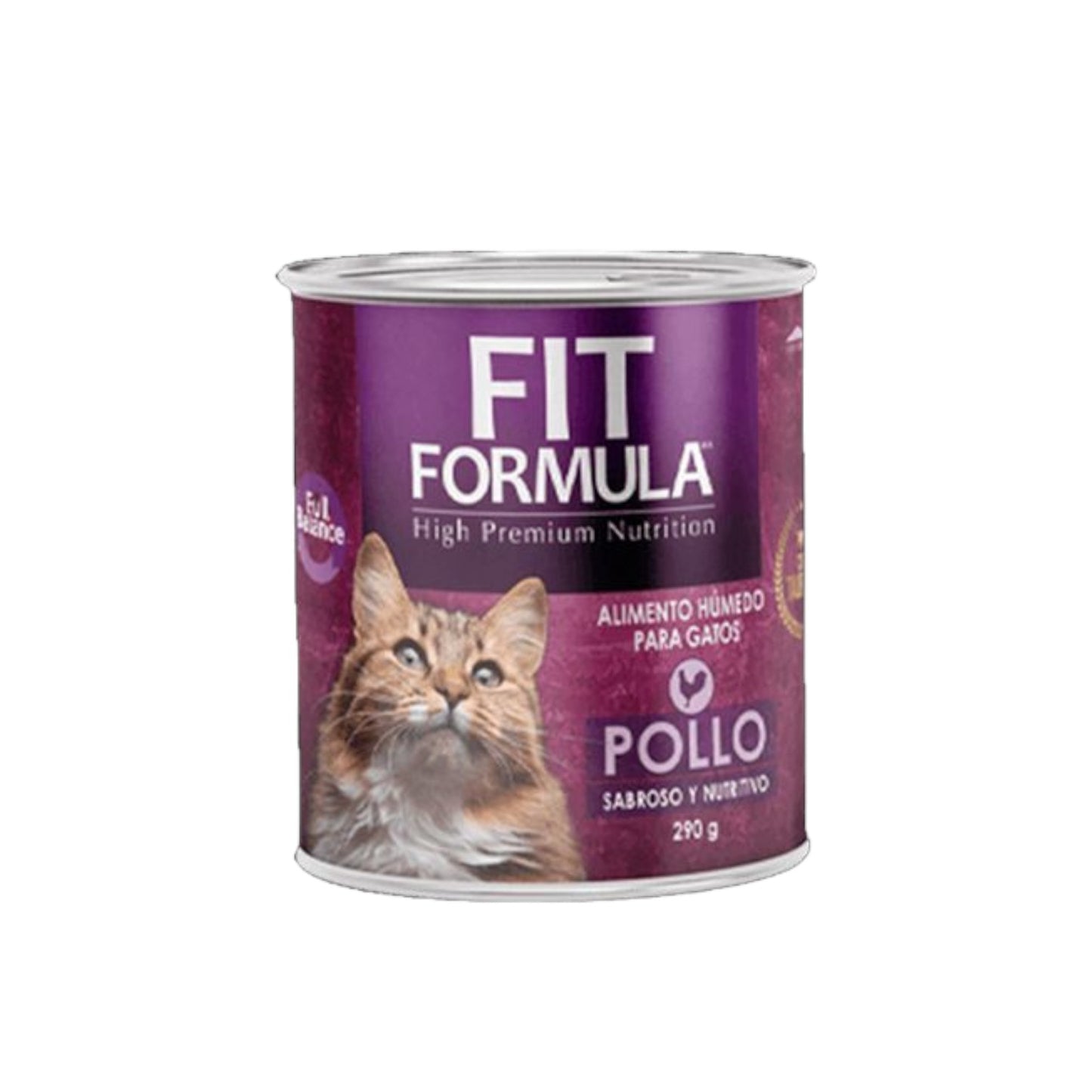 Lata Fit Formula Gato Pollo 290 gr