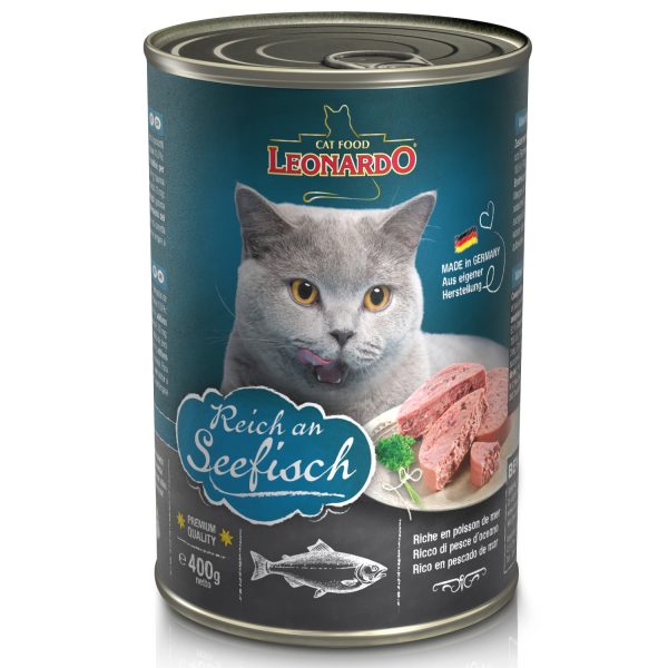 Lata Leonardo Seefish 400 gr