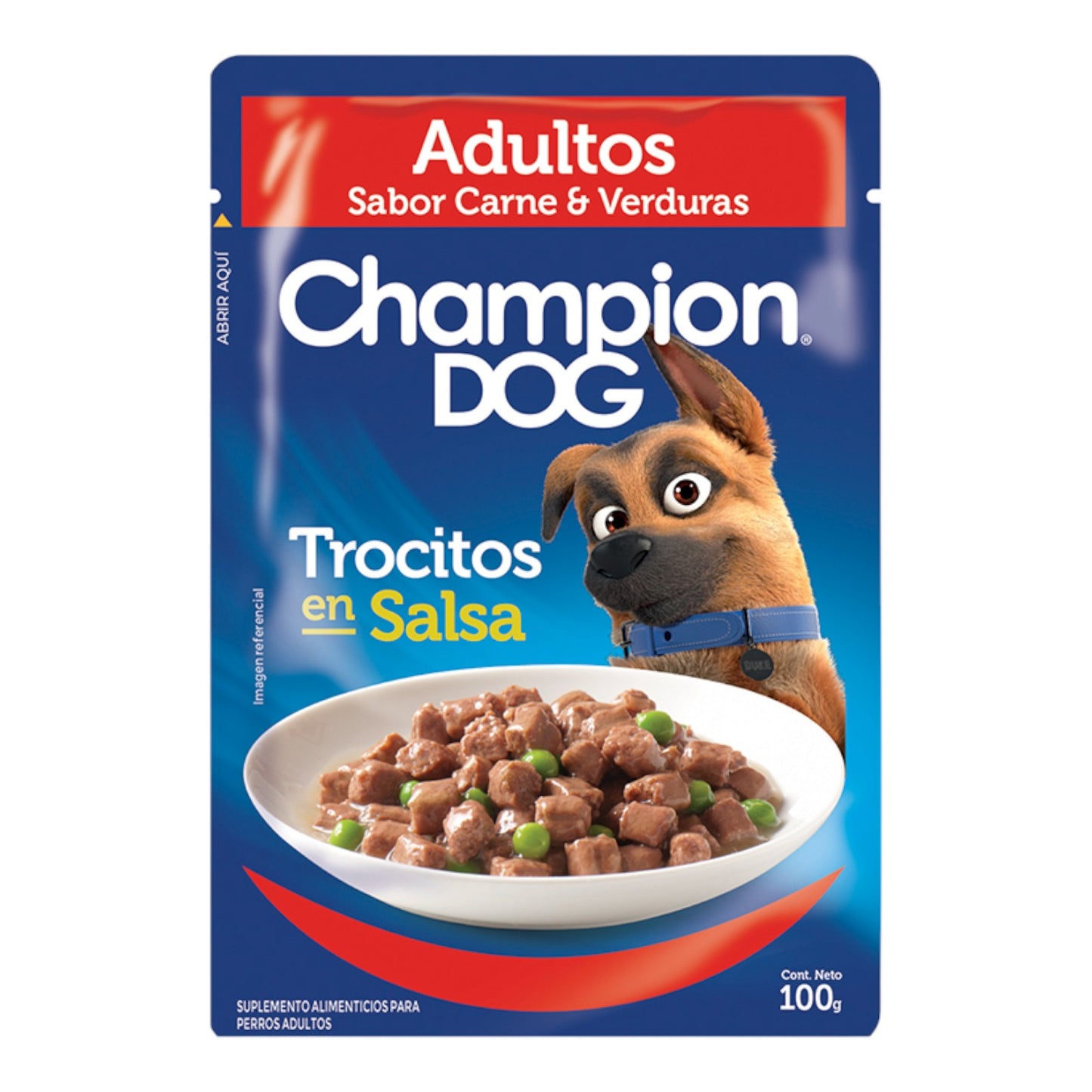 Sachet Champion Dog Adulto Carne 100 gr