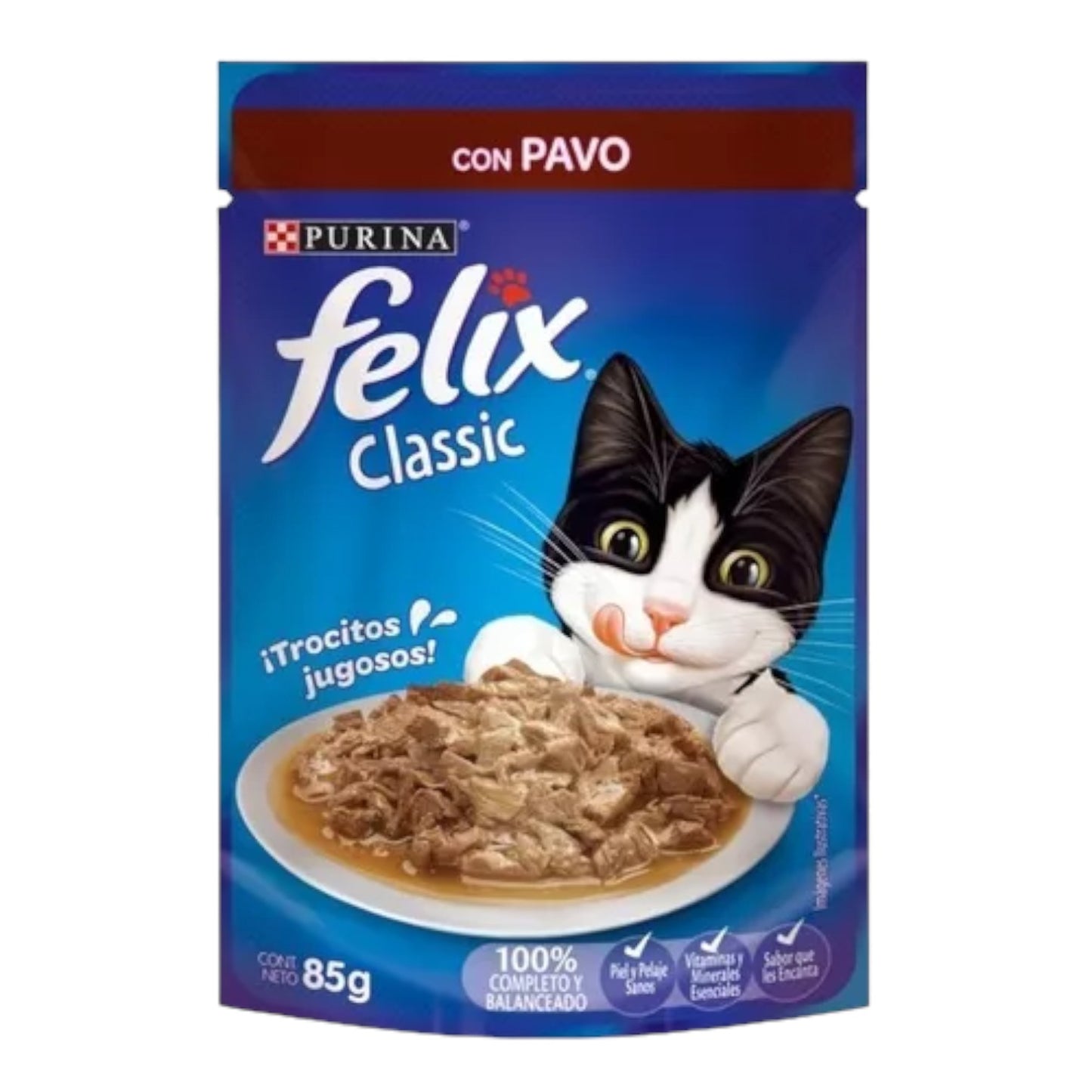 Sachet Felix Adulto Pavo 85 gr