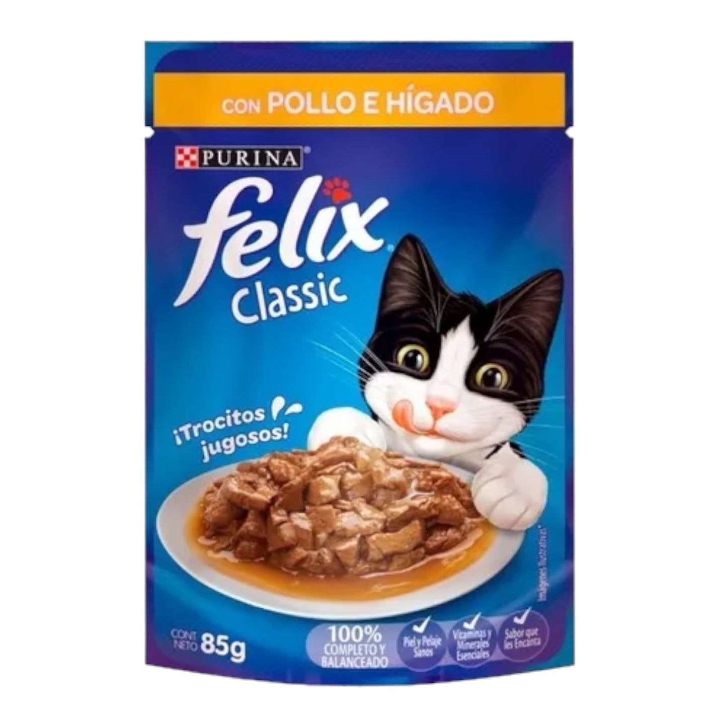 Sachet Felix Adulto Pollo 85 gr