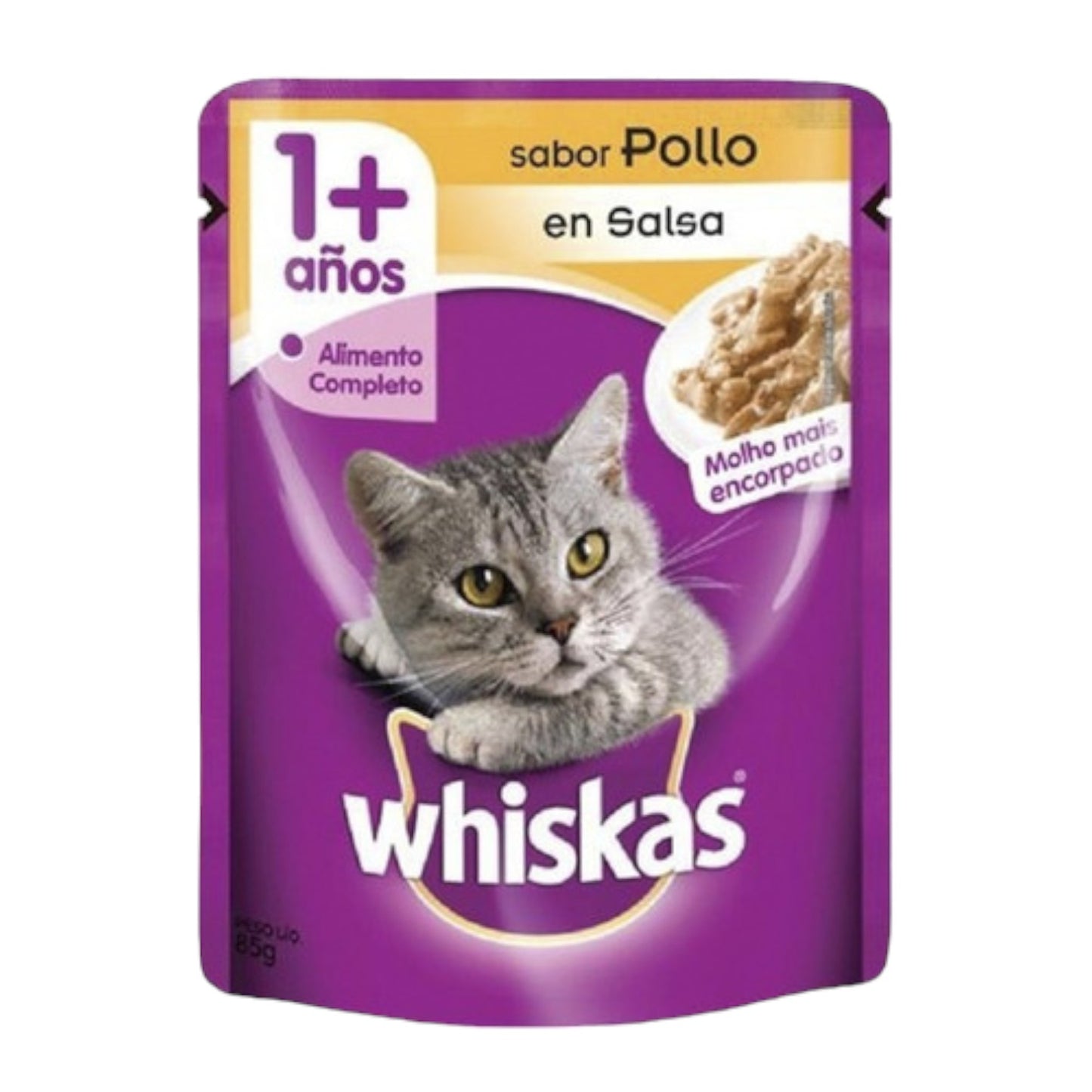 Sachet Whiskas Adulto Pollo 85 gr