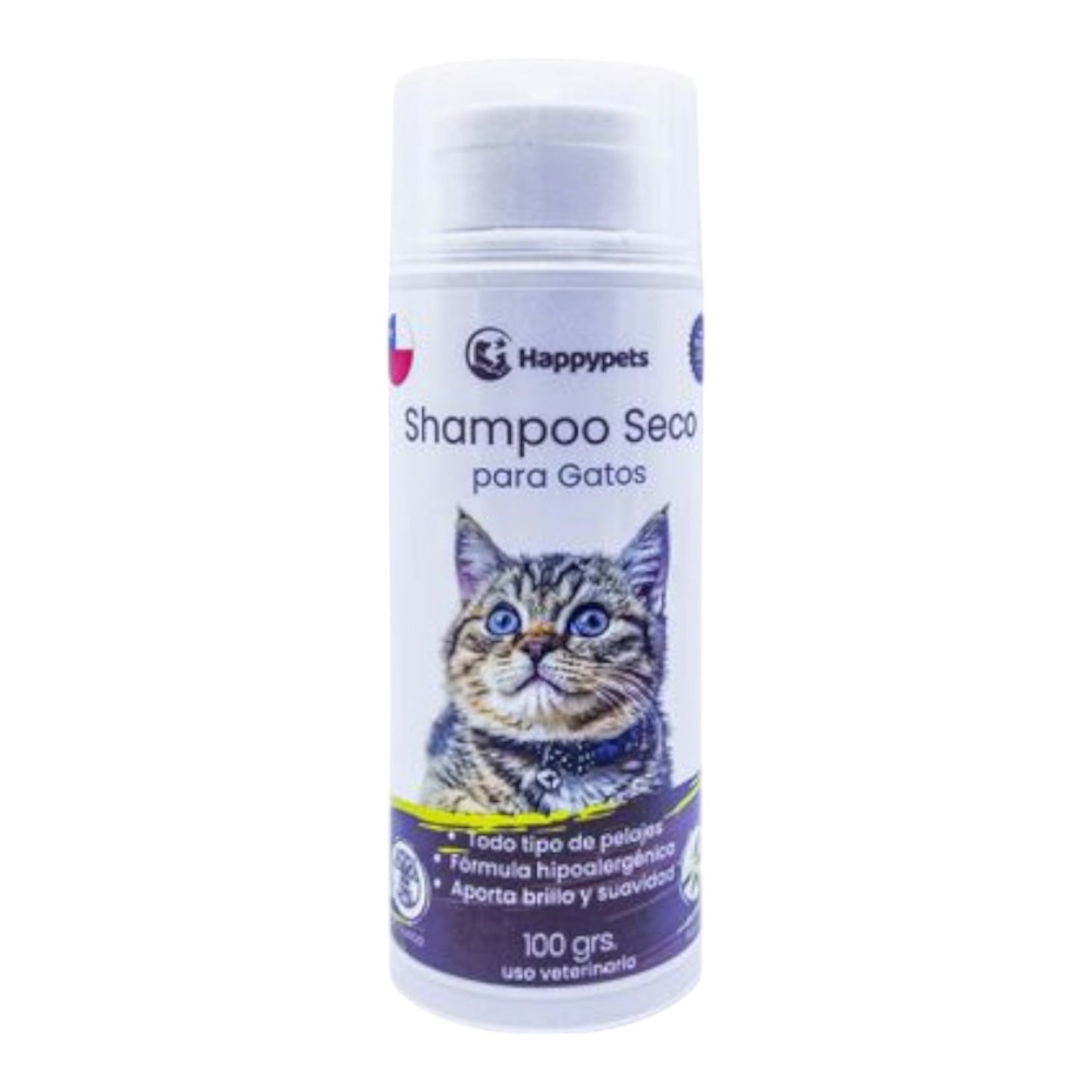 Shampoo En Seco Talco Vainilla Gato 100 gr