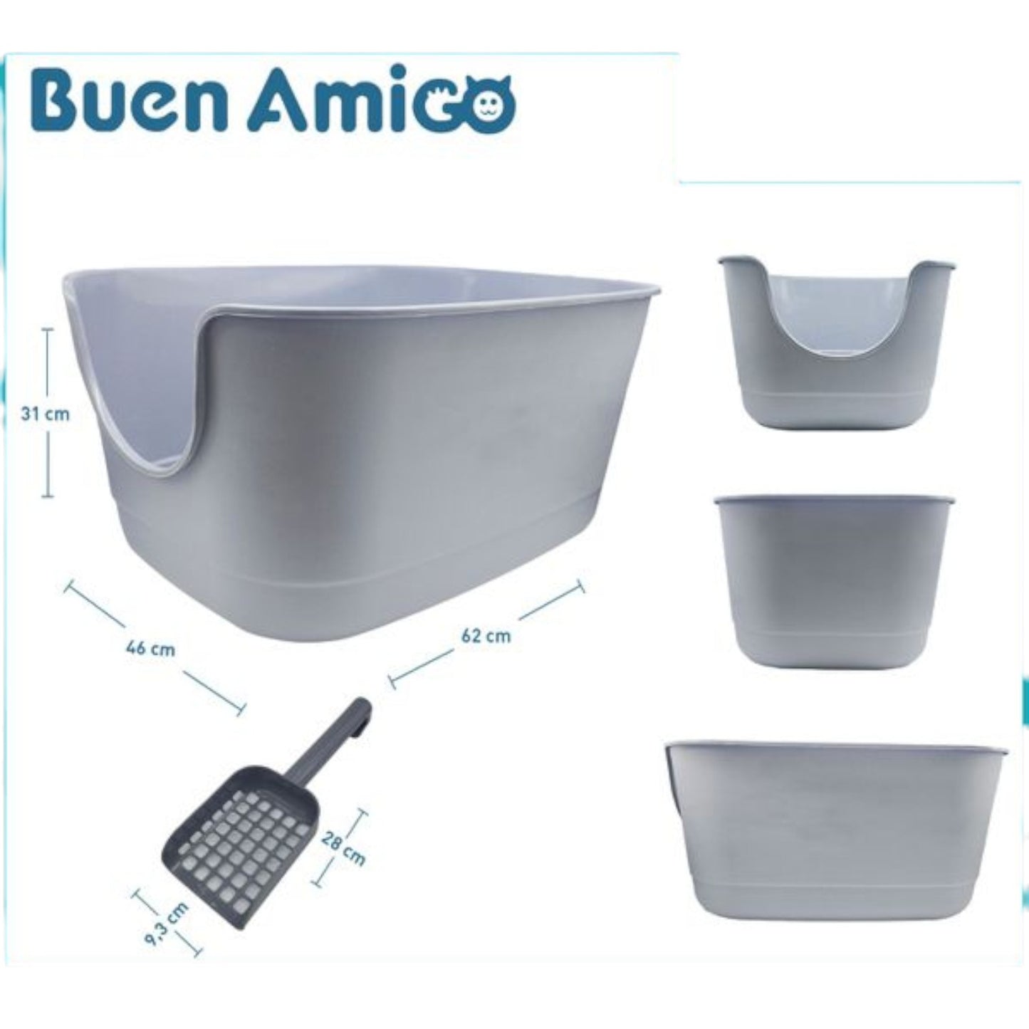 Arenero Gigante Altura + Pala