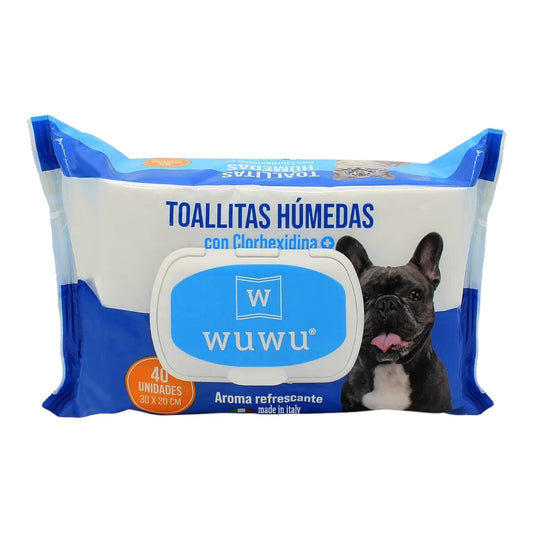 Toallas Humedas Con Clorexidina 40u
