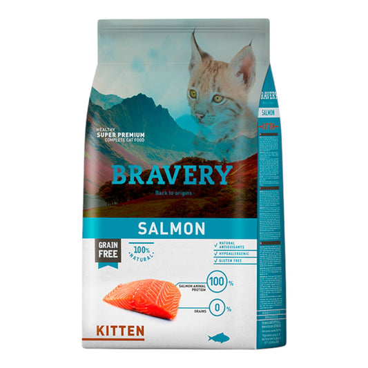 Bravery Kitten Salmon 2 kg