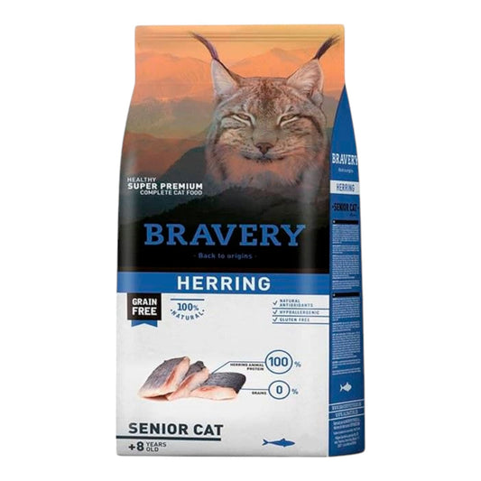 Bravery Senior Cat Herring 2kg