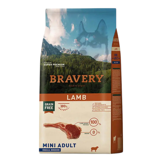 Bravery mini adult lamb 7 kg