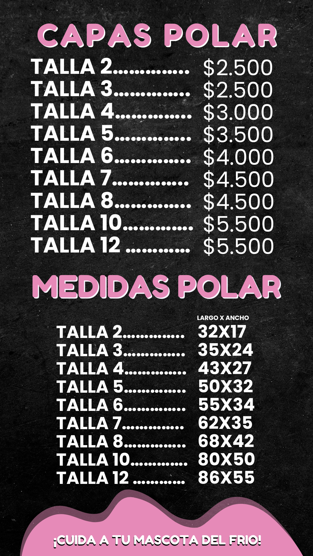 Capas Polar T7 (solicitar diseños por whatsapp)