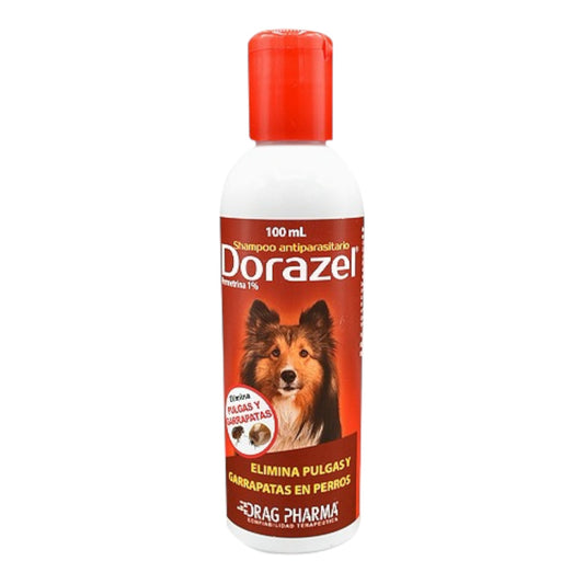Shampoo Dorazel Antipulgas Y Garrapatas 100 ml