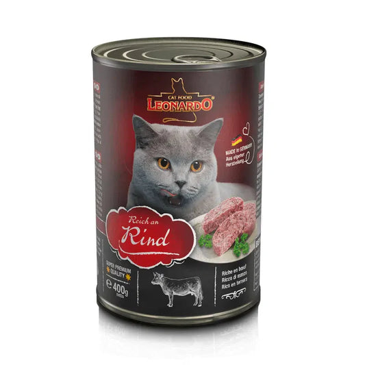 Lata Leonardo Rind 400 gr