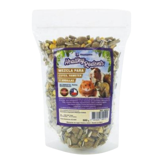 Mezcla Para Cuyes,Hamster Y Ardillas 500 gr