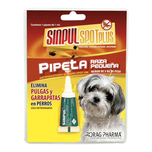 Pipeta Sinpul Raza Pequeña (Menor de 5kg)