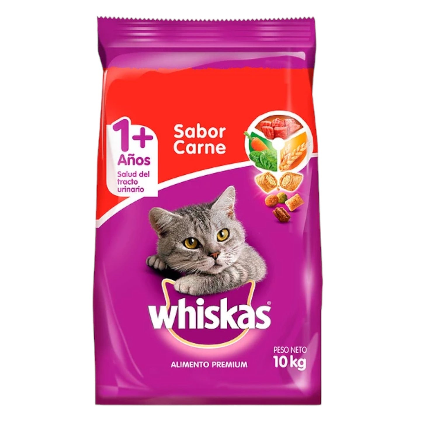 Whiskas Adulto Carne 10 kg