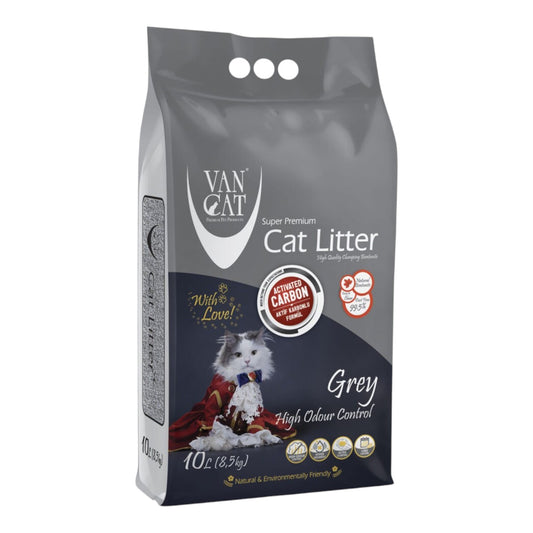 Arena Sanitaria Premium Vancat Carbon 10 kg