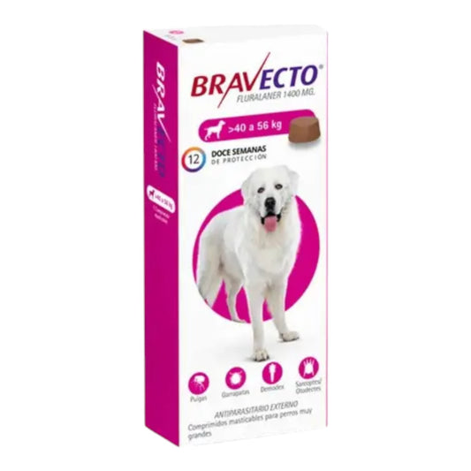 Bravecto 40 a 56 kg