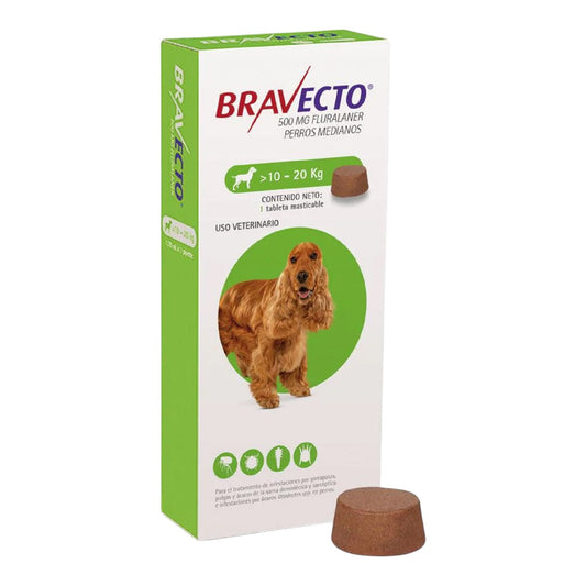 Bravecto 10 a 20 kg