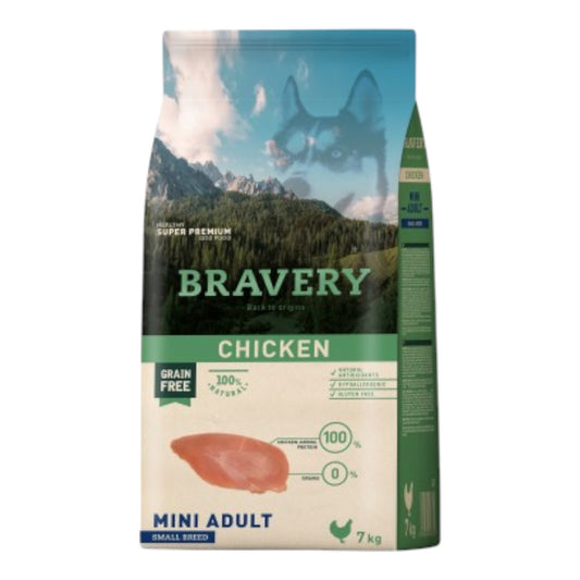 Bravery Mini Adult Chicken 7 kg