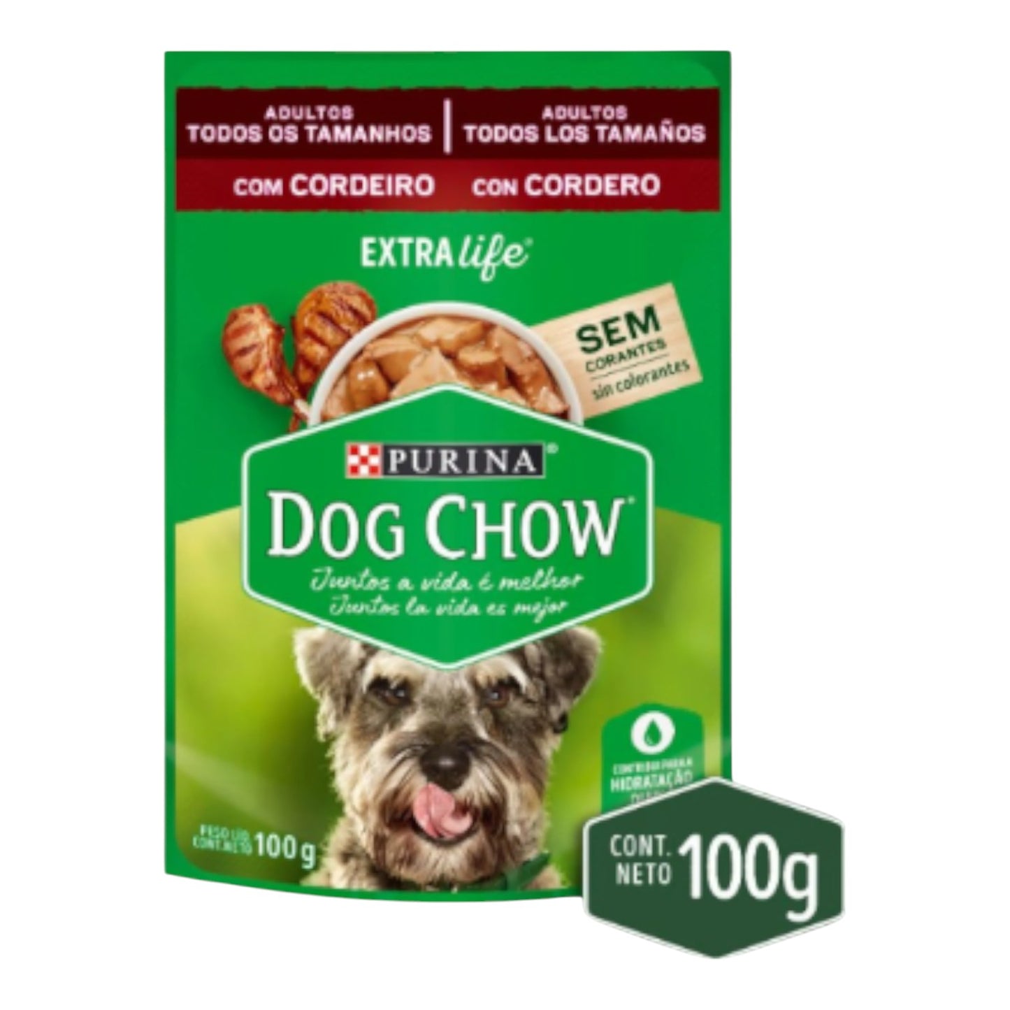 Sachet Dog Chow Adulto Cordero