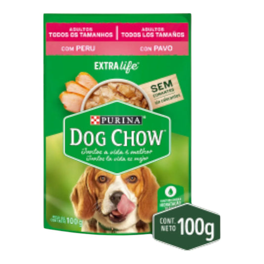 Sachet Dog Chow Adulto Pavo