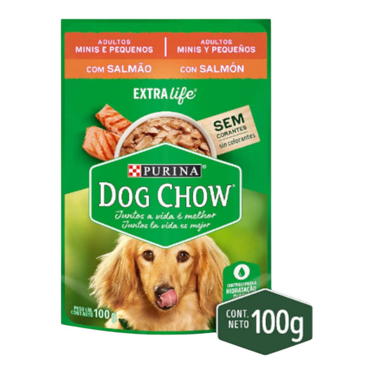 Sachet Dog Chow Adulto Salmon