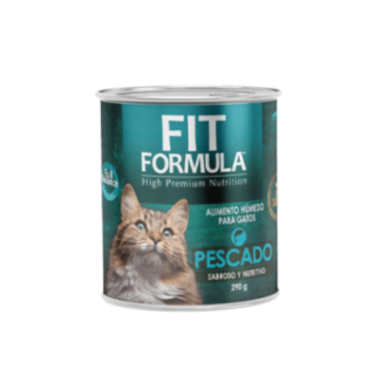 Lata Fit Formula Gato Pescado 290 gr