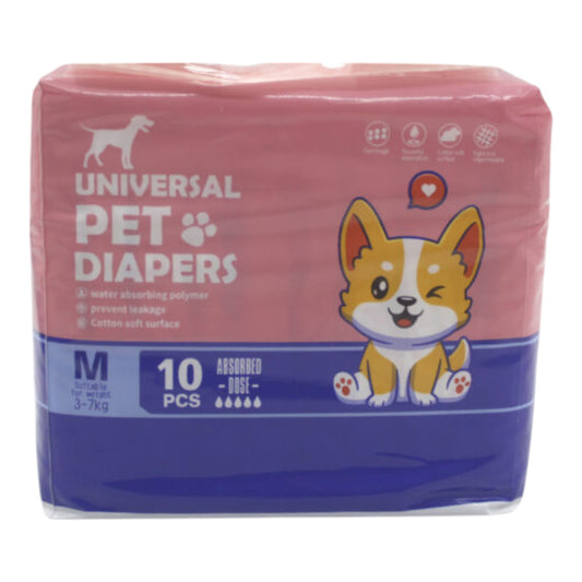 Pañales Talla M 10U
