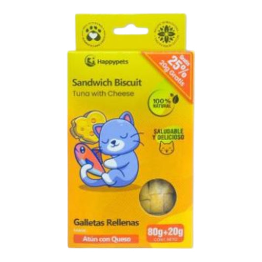 Cat Biscuit Rellenas Atun Con Queso 100 gr