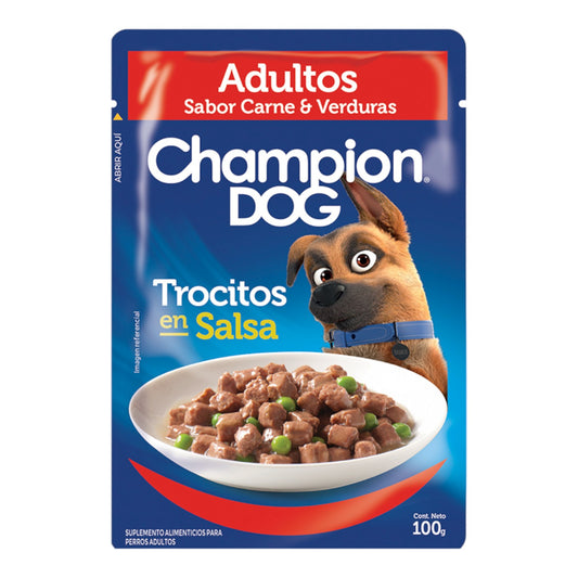 Sachet Champion Dog Adulto Carne 100 gr