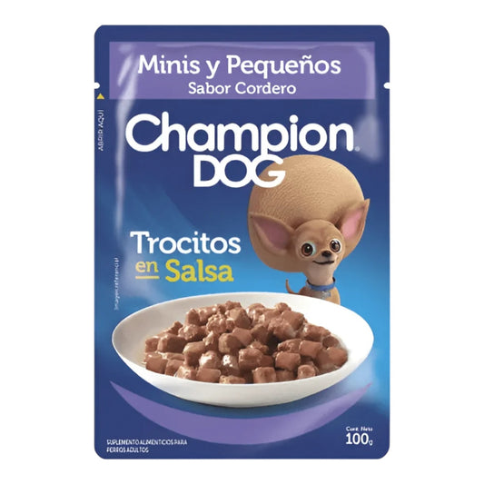 Sachet Champion Dog Arp Cordero 100 gr